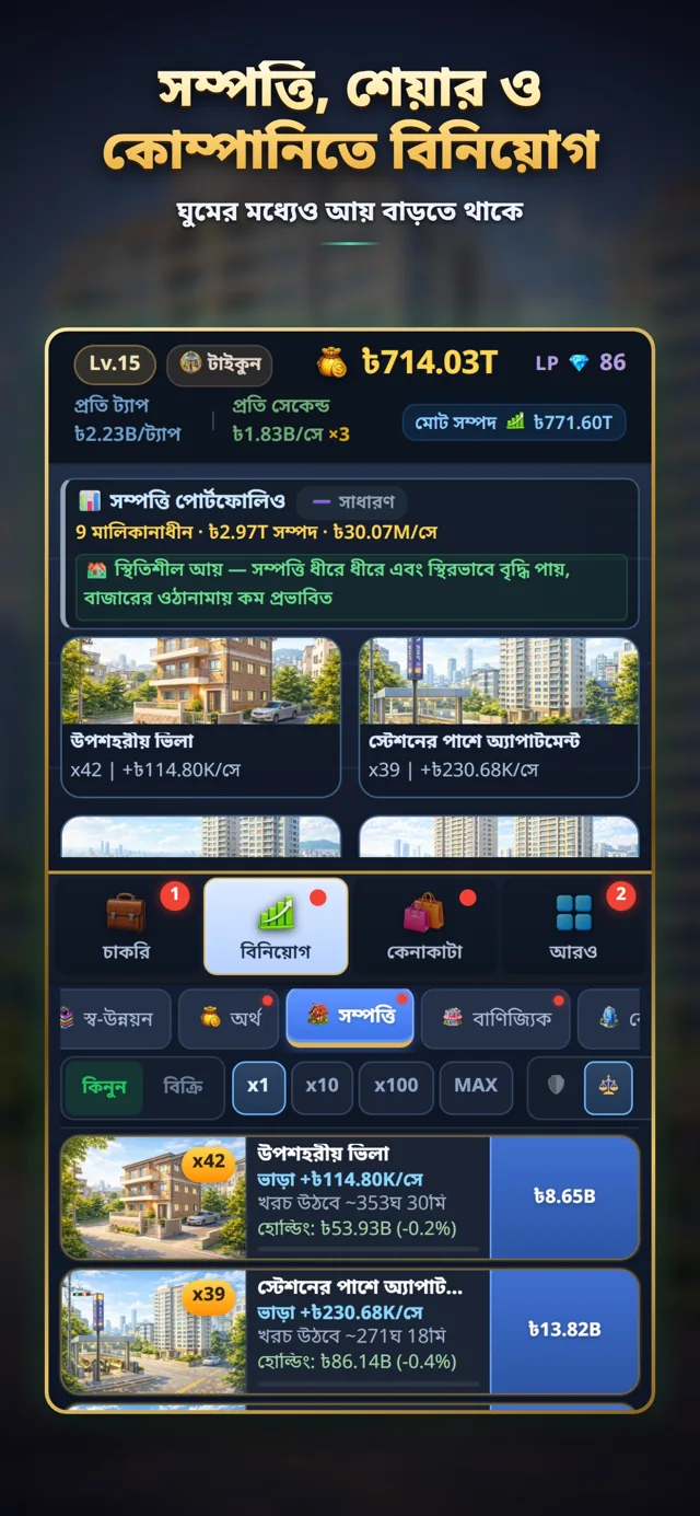 বিনিয়োগ পোর্টফোলিও