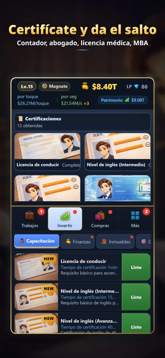 Certificaciones