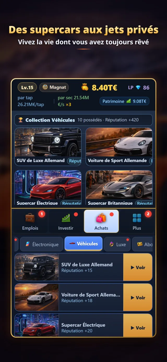 Collection de luxe